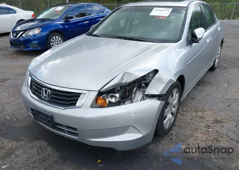 2010 Honda Accord 2.4 Ex-L from USA, damaged, VIN 1HGCP2F83AA104187